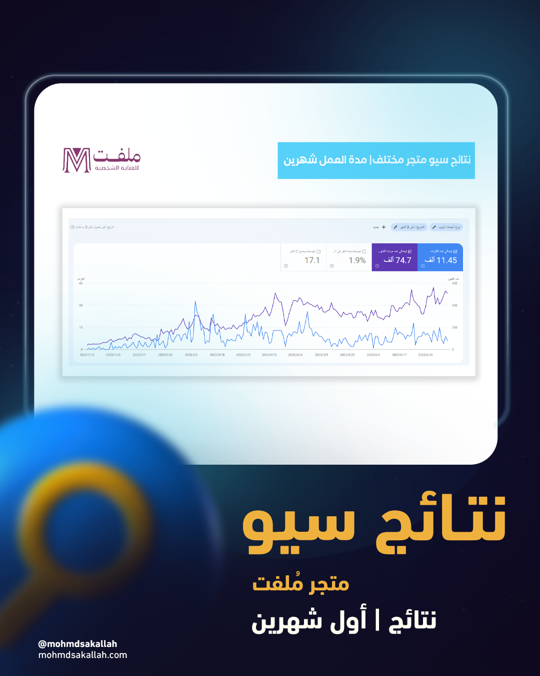 نتائج SEO مُلفت